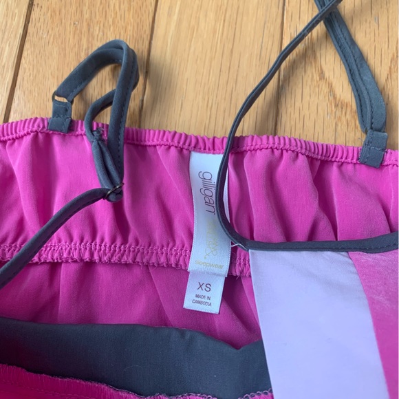 Washable silk sleep set. Shorts and cami - Picture 3 of 3